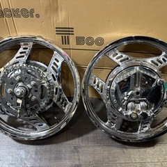 CBX400F ダブルインボード キャリパー スプロケセットの画像