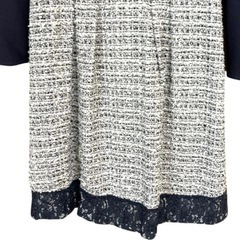 セレモニー　7分袖ワンピースの画像