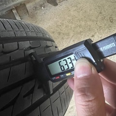 205/60r16 regno bridgestone ノーマルタイヤとアルミホイール4本の画像