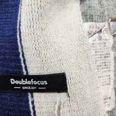 ※Doublefocus(ダブルフォーカス) トリコロールカラーが可愛らしいロングマフラー、いかがでしょうか？の画像