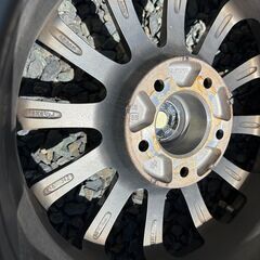 【中古美品】ブリヂストン BLIZZAK VRX3 205/60R16 2022年製スタッドレスタイヤ＆ホイール4本セットの画像