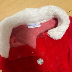 ベビーサンタドレス70サイズの画像