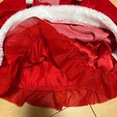 ベビーサンタドレス70サイズの画像