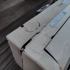 エアコン　ボロだけど使えます。の画像