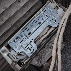 エアコン　ボロだけど使えます。の画像