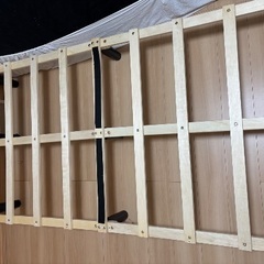 ベッドフレーム　セミダブルの画像