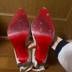 キラキラヒールパンプス👠の画像