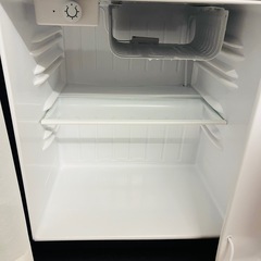 TEES 1ドア冷蔵庫 ブラックの画像