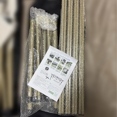 アウトドア7点セット 折り畳みテーブル椅子 軽量 ベージュの画像