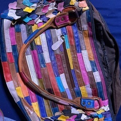 難あり❎カラフルバッグの画像