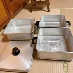 アルミ製
蒸し器の画像