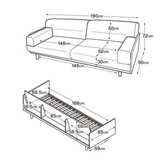 ソファー（無印）
の画像