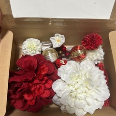 成人式　髪飾りの画像