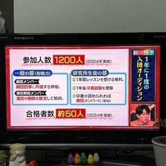 SHARP AQUOS  32型　テレビ　決まりましたの画像