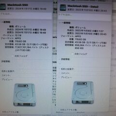 Apple Mac mini (Late 2014) SSD換装 +モニター、 キーボード、マウスの画像