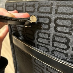 BALENCIAGA バレンシアガ トートバッグ bb柄 総柄 ブラック A4の画像