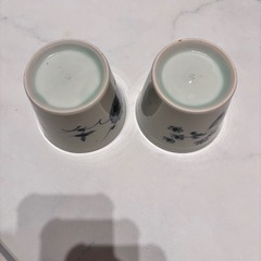 砥部焼  コップの画像