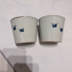 砥部焼  コップの画像