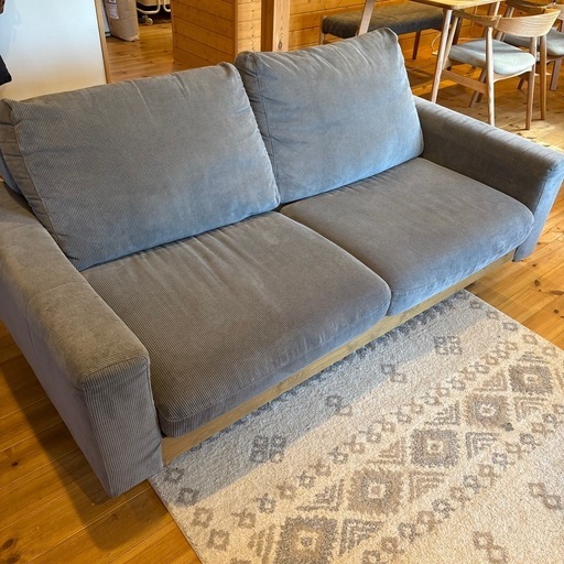 山梨　ニトリ　ソファー　2.5人掛けワイドソファ 布張りタイプ アウロス 山梨 ニトリ ソファー 2.5人掛けワイドソファ 布張りタイプ アウロス