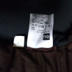 茶色　ブラウン　GU　ジーユー　XL レディースパンツの画像