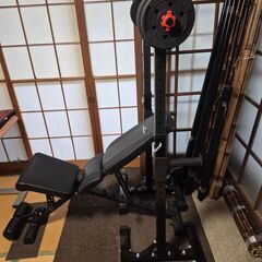 バーベルスタンド バーベルラック 分離型 スクワットスタンド スクワットラック ベンチプレスラック ウェイトラック セーフティーバー搭載 耐荷重250KG 高さ調整可能 の画像