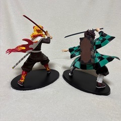 お話し中鬼滅の刃　フィギュア　炭治郎　煉獄の画像