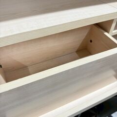 ローボード 木製 テレビ台 収納付きの画像