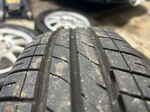 13インチ　タイヤホイールセット　軽自動車　バリ溝　夏タイヤ