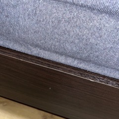 ニトリ　セミダブル　ベッドフレームの画像