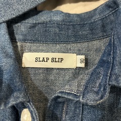 SLAP SLIP スヌーピーデニムシャツ&キャップの画像