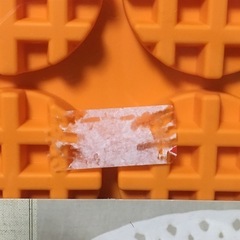 【パッケージのみ劣化あり】シリコーン製ワッフル型　 2個セット　O No.23 の画像