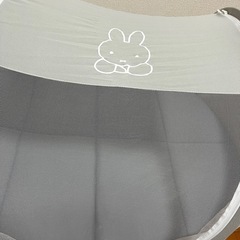 持ち運びベビーベッド✨西川✨ミッフィーの画像