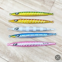 メタルジグ　釣り　ルアー　フィッシングルアー　フィッシング　200g 5個セット 　の画像