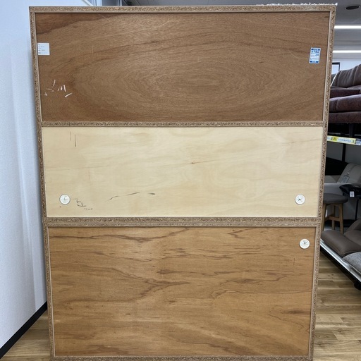 松田家具 レンジボード スライド扉 ホワイト モイスト加工 キッチン家具 のご紹介です！