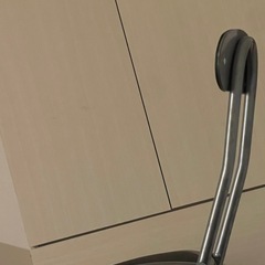 折りたたみ式パイプ机とパイプ椅子の画像