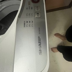 SHARPの洗濯機　の画像