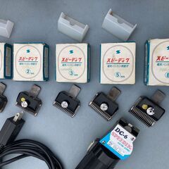 SPEEDIK　スピーディック　DC-6　電動 バリカン　替刃５個付きの画像