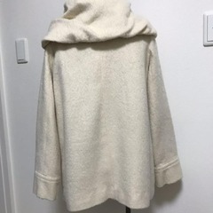 THE EMPORIUM☆ボリューム襟のカジュアルシャギーコートの画像