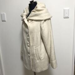 THE EMPORIUM☆ボリューム襟のカジュアルシャギーコートの画像