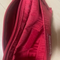 supreme ポーチ赤の画像