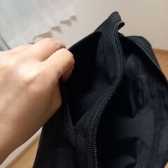⚠️値引き対応🉑⚠️無印良品 背面ポケット付き撥水ショルダーバッグ(使用回数→少なめ)の画像