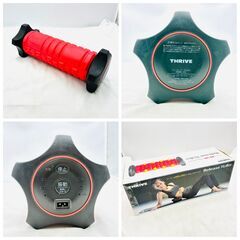 【❗️✨おうちで本格ボディケア✨❗️】筋膜ローラー＆リフレッシュガン セット✨簡易清掃❗️の画像