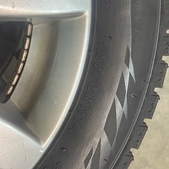 BRIDGESTONEスタッドレスタイヤ
ホイール付きの画像