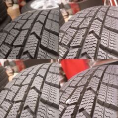 【極上品】145/80R13 WM02＋アルミホイールセット 1シーズン使用の画像