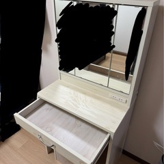 YAMAZEN 山善 ドレッサーの画像