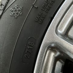 スタッドレス4本　アルミ　14インチ　155/65R14の画像