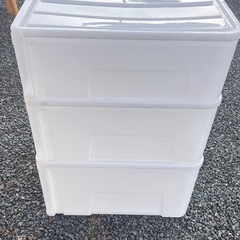 美品 収納ケース　三個セットの画像