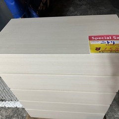 配達可【チェスト】【ニトリ】クリーニング済み【管理番号12411】金の画像