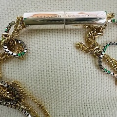未使用Bottega Veneta ディテール チェーンネックレスの画像