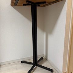 60×60ハイテーブル&ハイチェアの画像